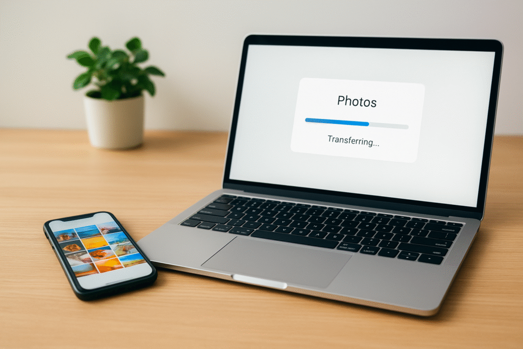 How to Transfer Photos from iPhone to Laptop