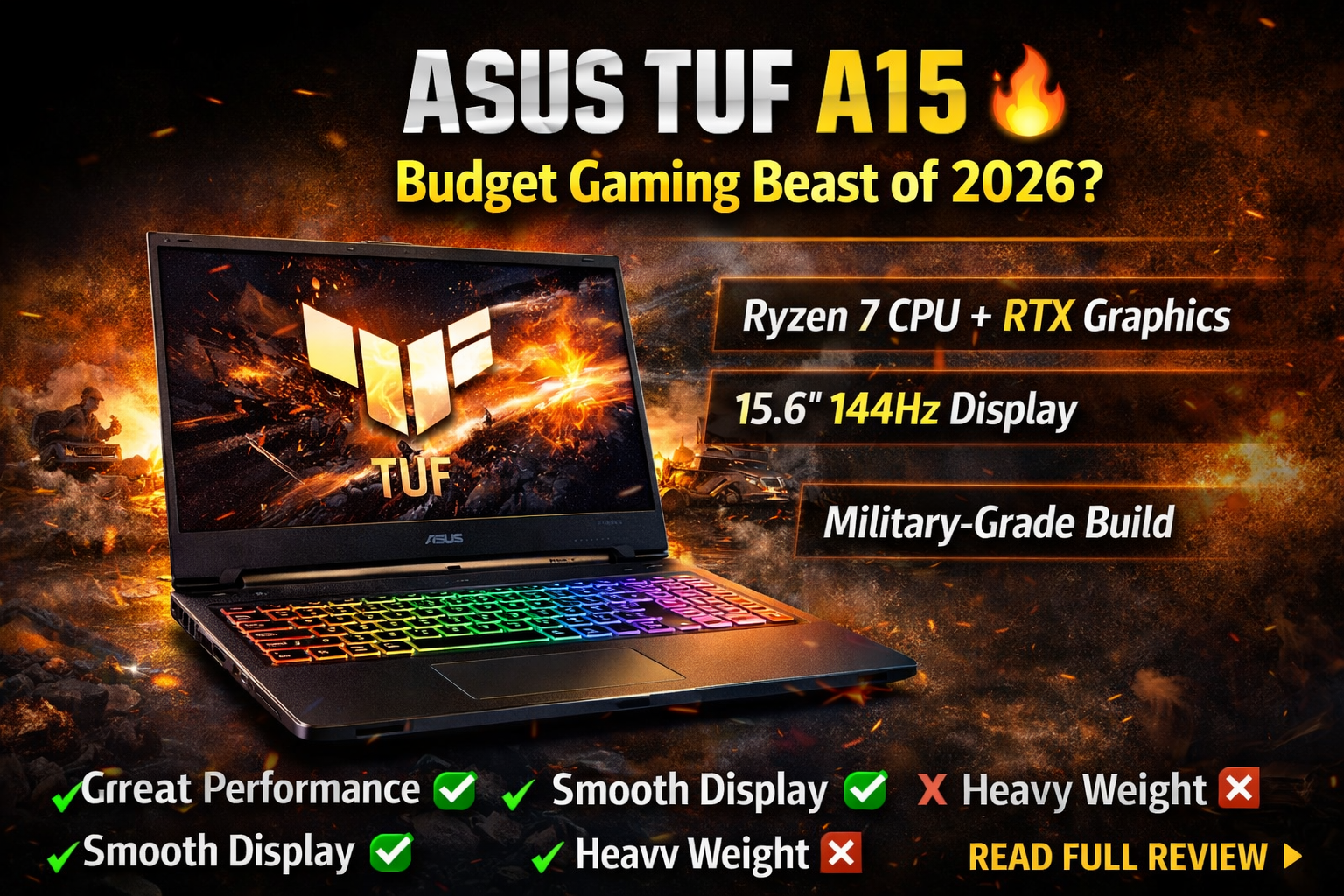 asus tuf a15