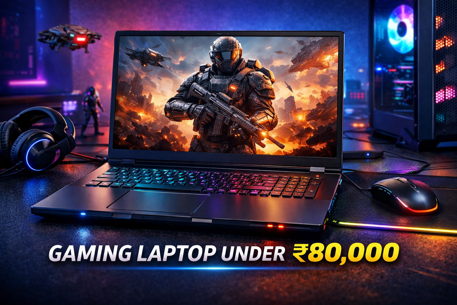 Best Gaming Laptop Under 80000