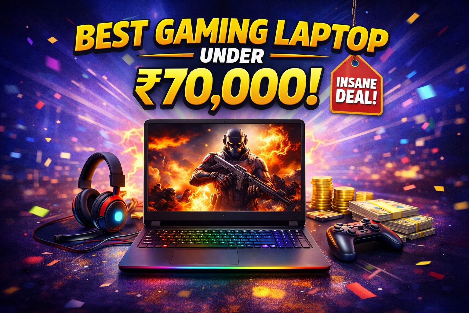 Best Gaming Laptop Under 70000