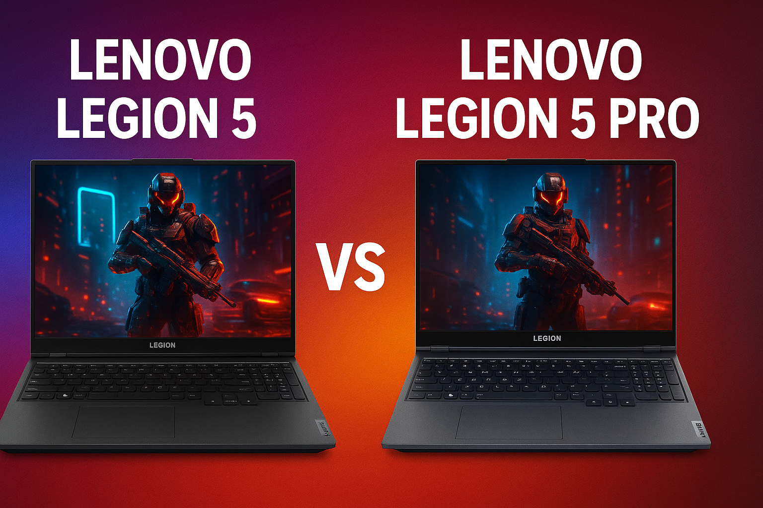 Lenovo Legion 5 vs Lenovo Legion 5 Pro