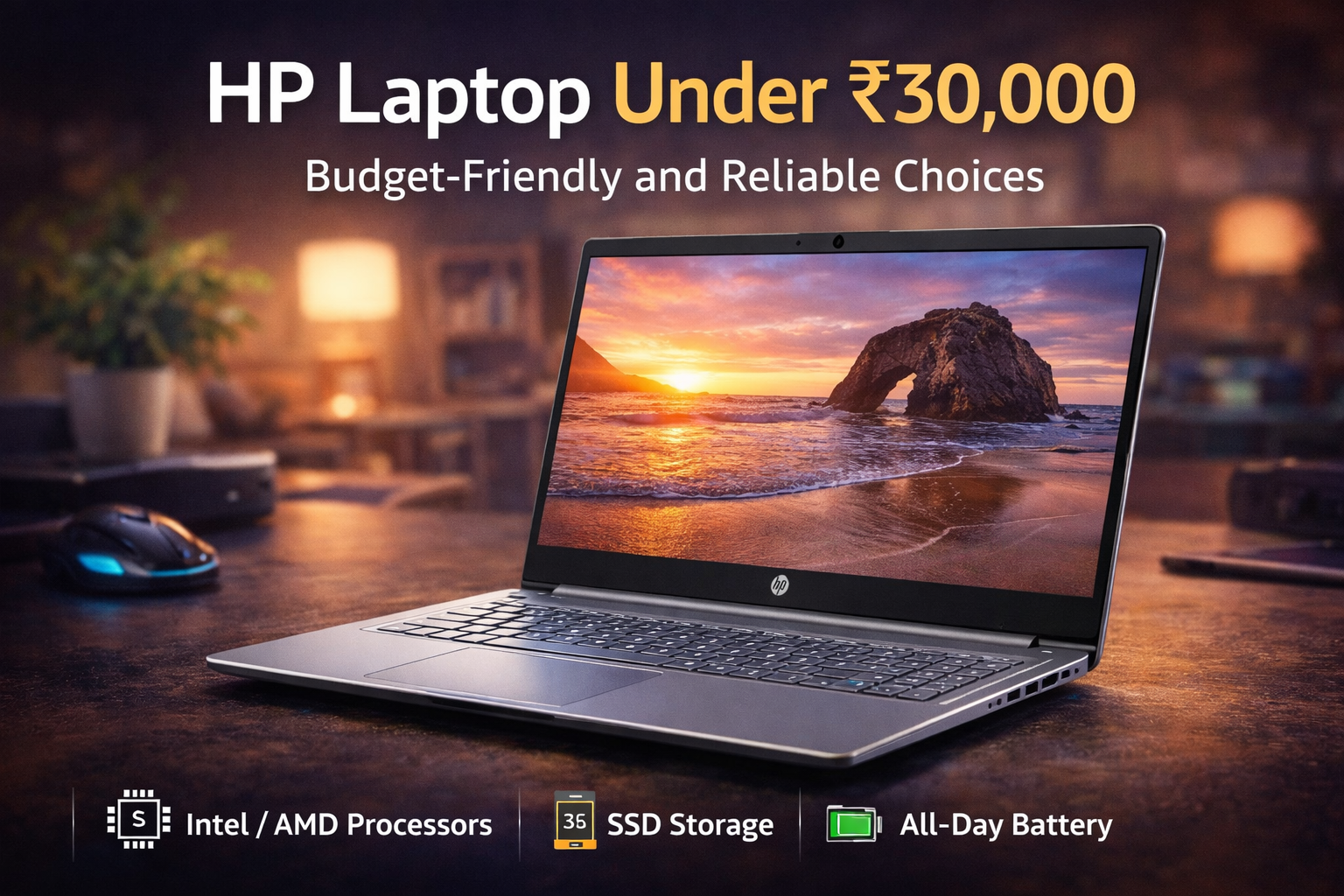 HP Laptop Under 30000