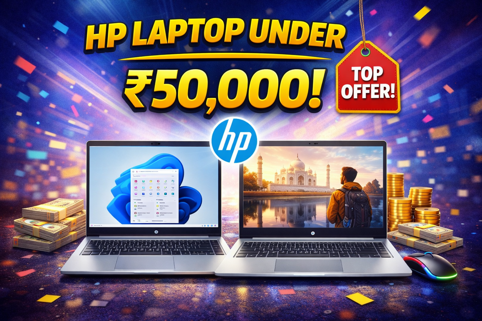 HP Laptop Under 50000