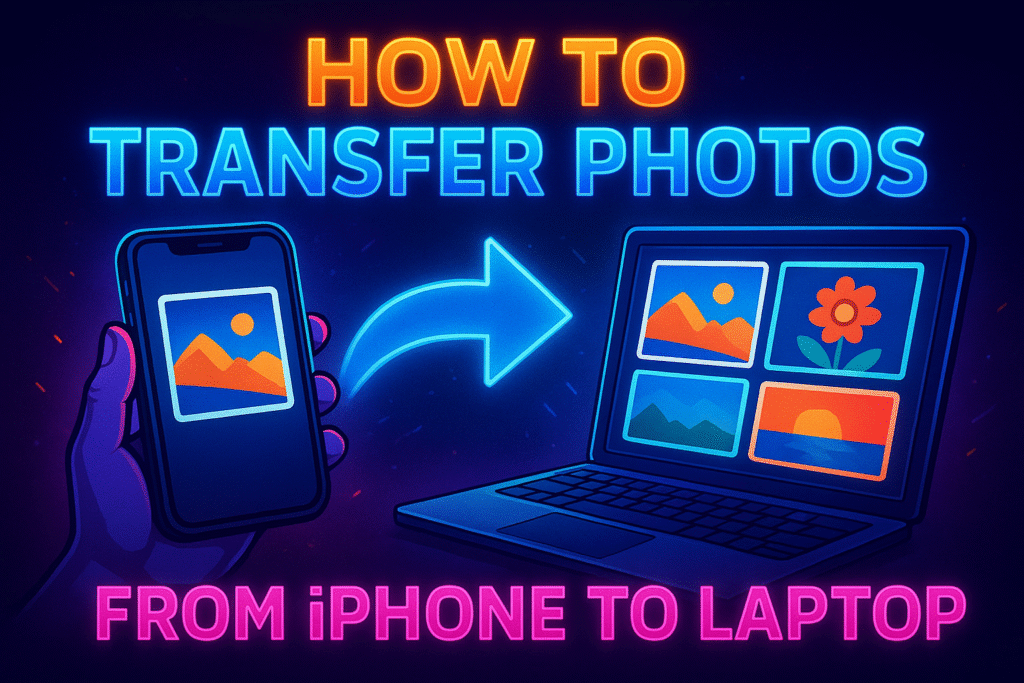How to Transfer Photos from iPhone to Laptop 