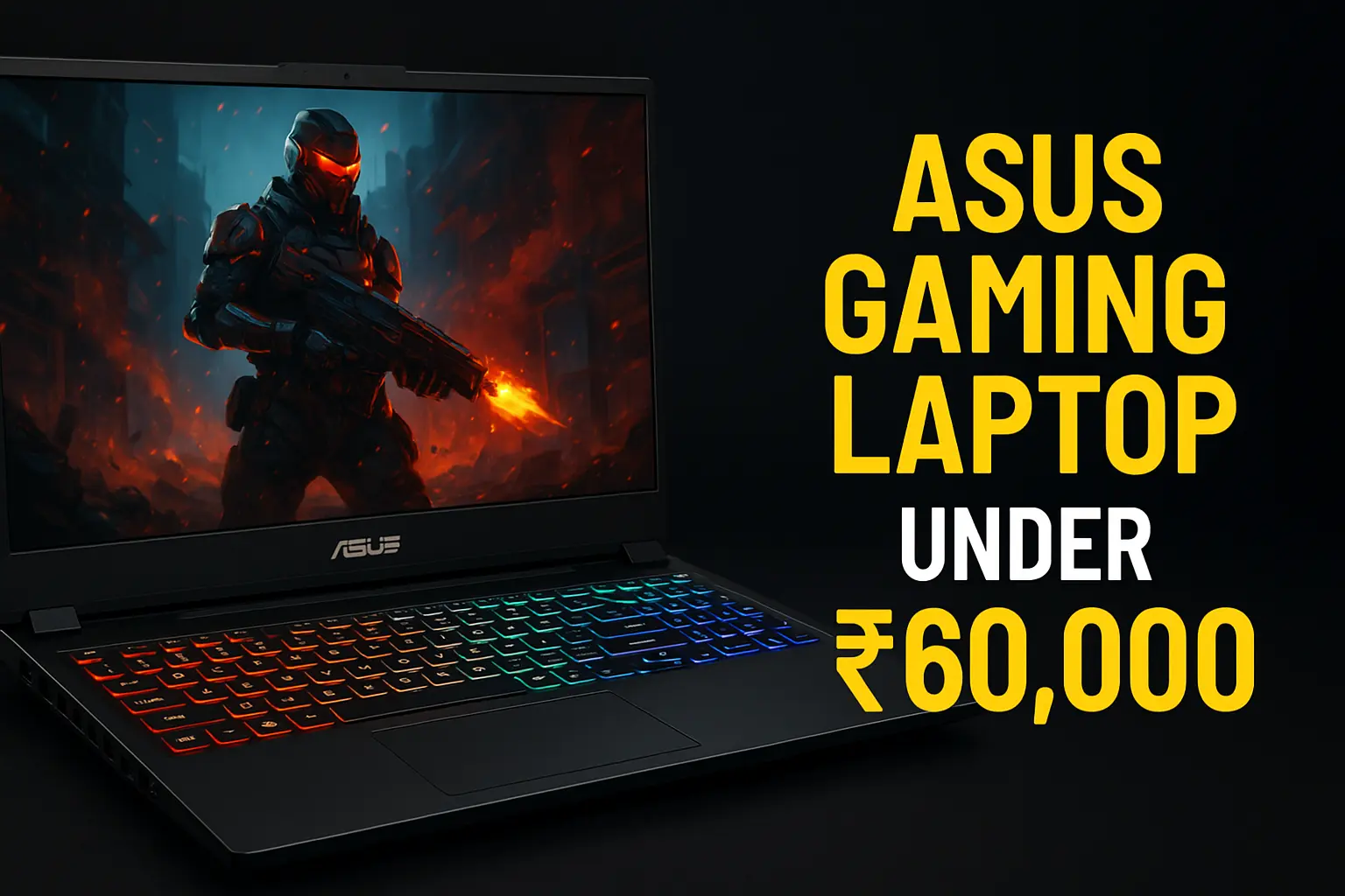 Asus Gaming Laptop Under 60000