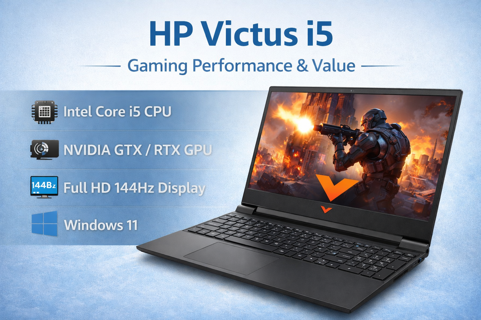 HP Victus i5