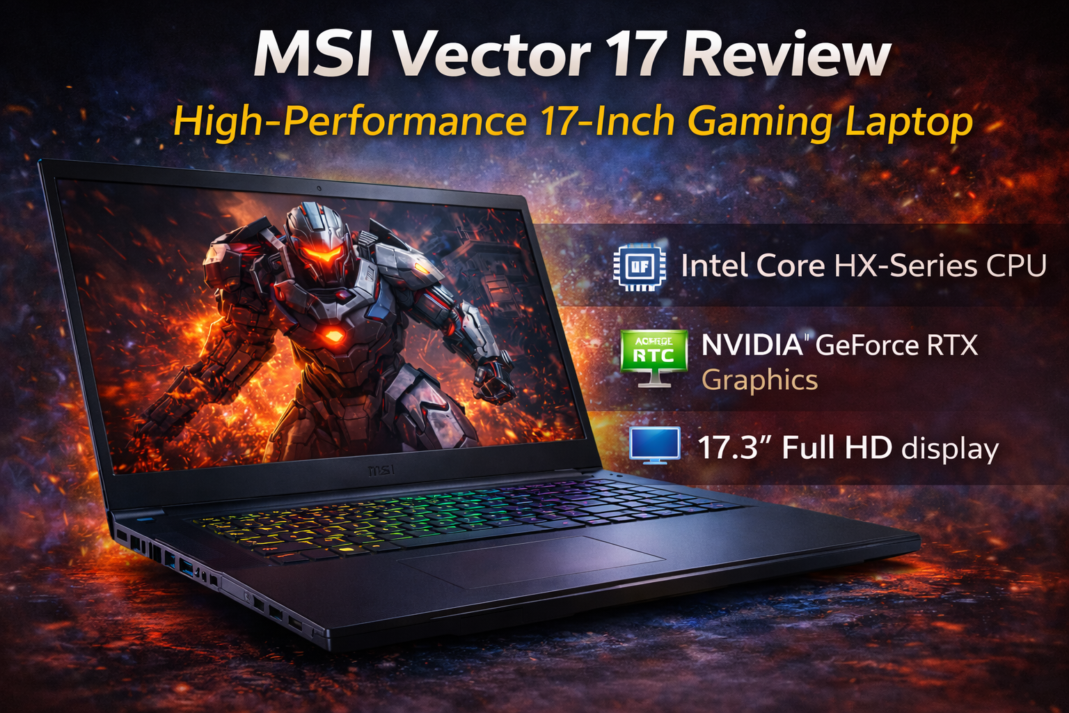 MSI Vector 17