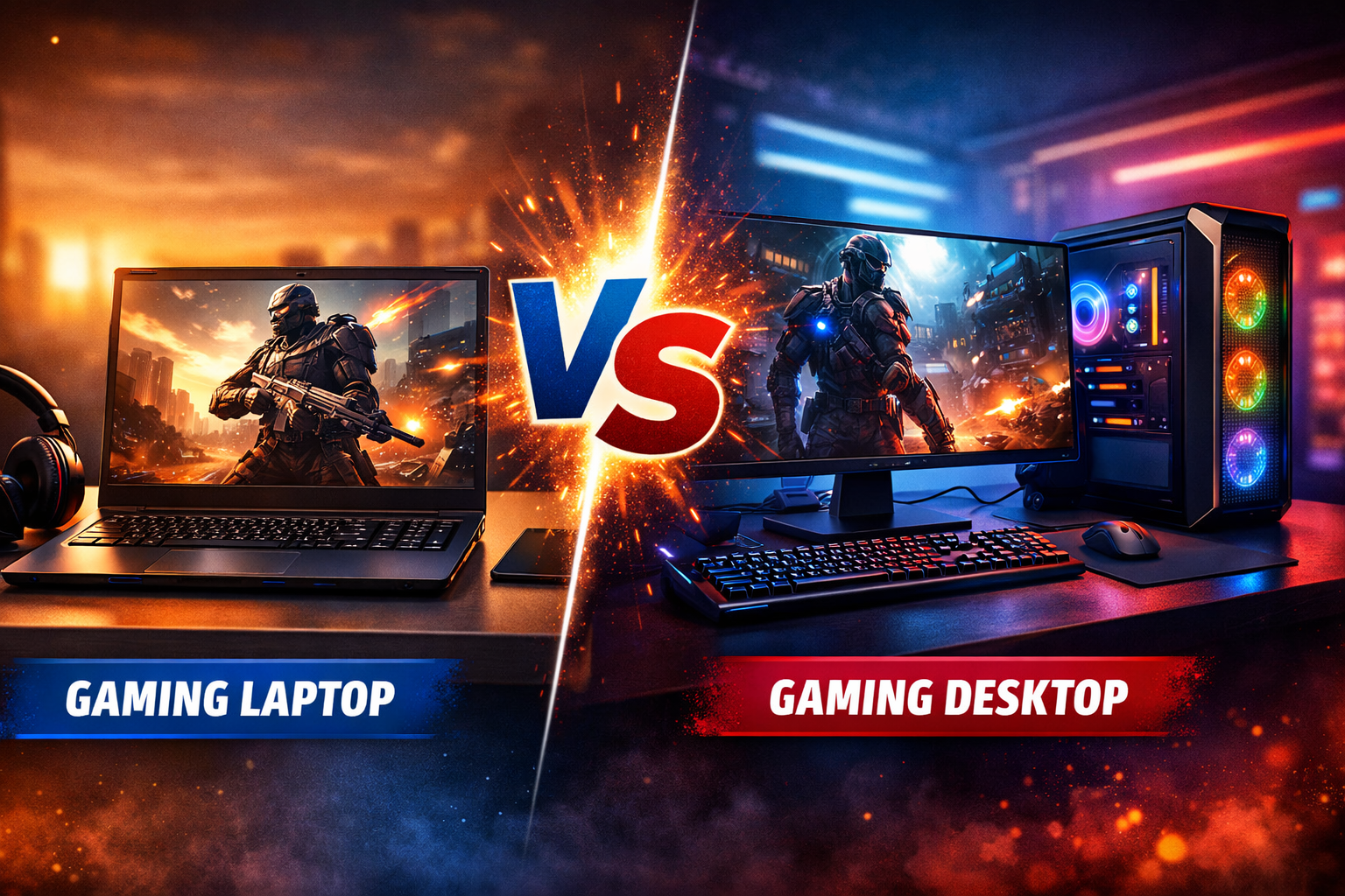 Gaming Laptop vs Desktop
