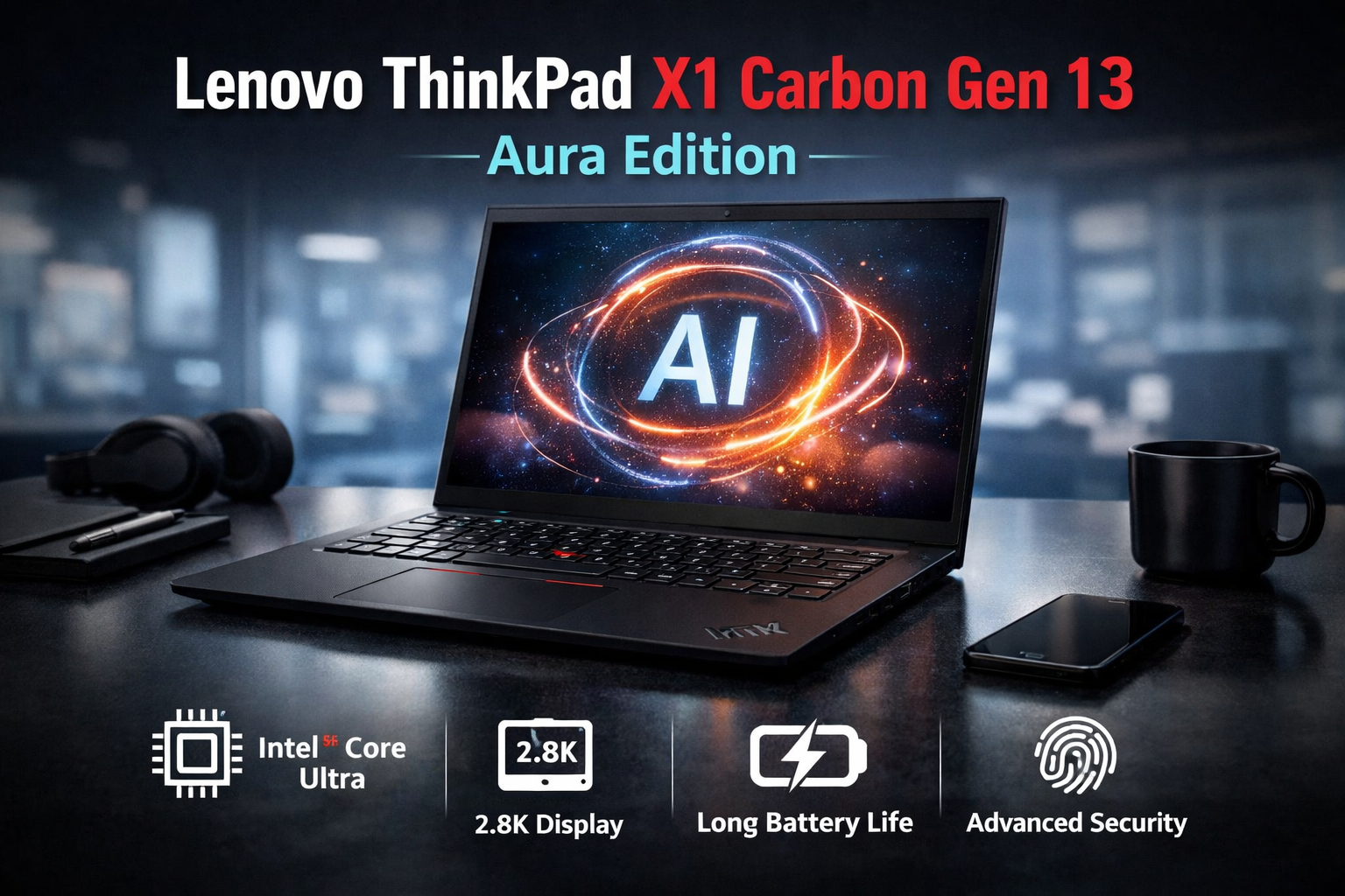 Lenovo ThinkPad X1 Carbon Gen 13 Aura Edition