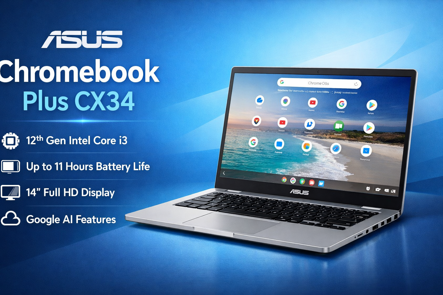 Asus Chromebook Plus CX34