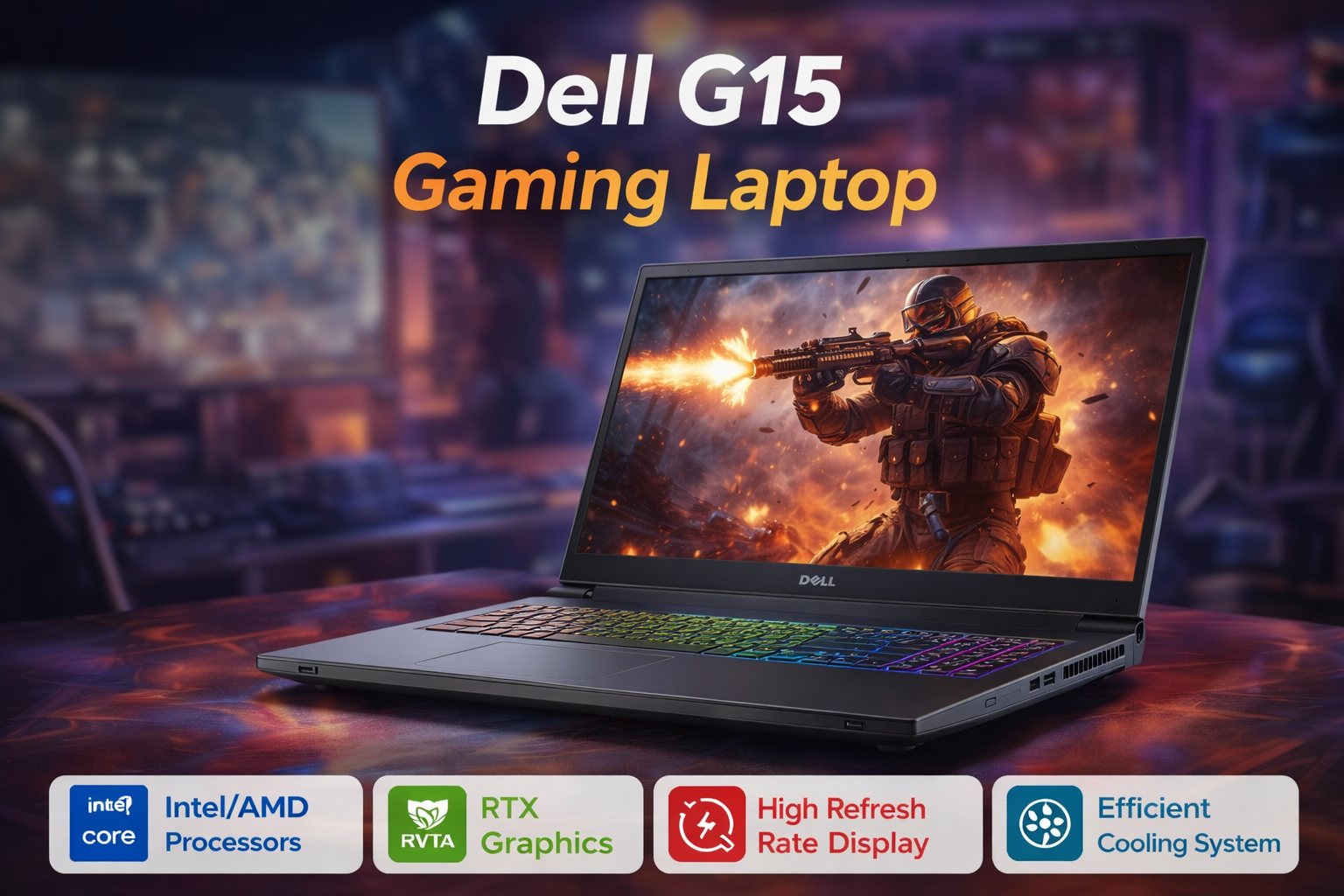Dell G15 Gaming Laptop
