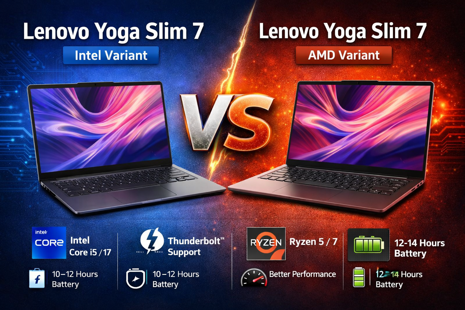 Lenovo Yoga Slim 7 vs Lenovo Yoga Slim 7