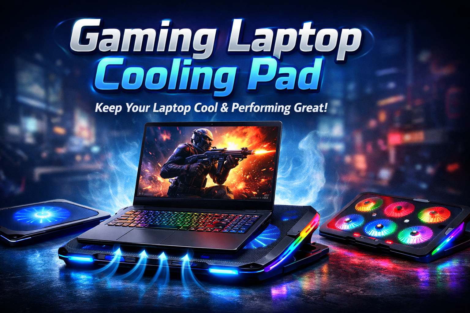 Gaming Laptop Cooling Pad