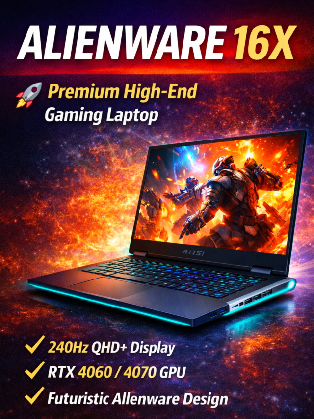alienware 16x aurora gaming laptop