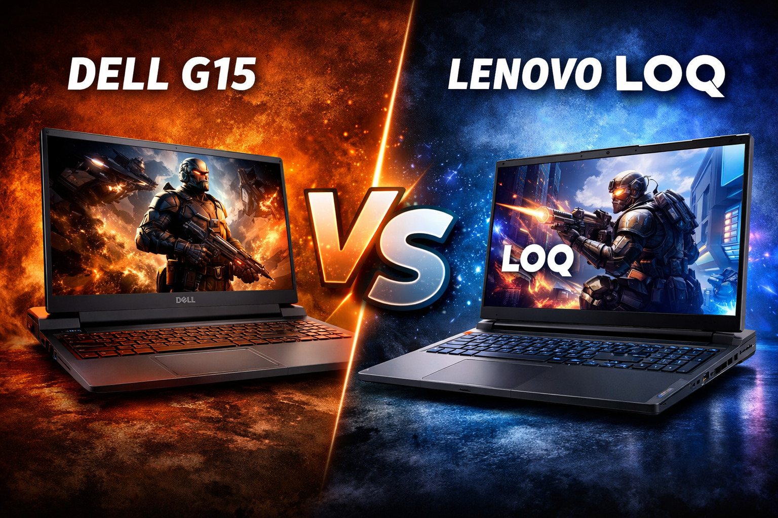 Dell G15 vs Lenovo LOQ Gaming Laptop
