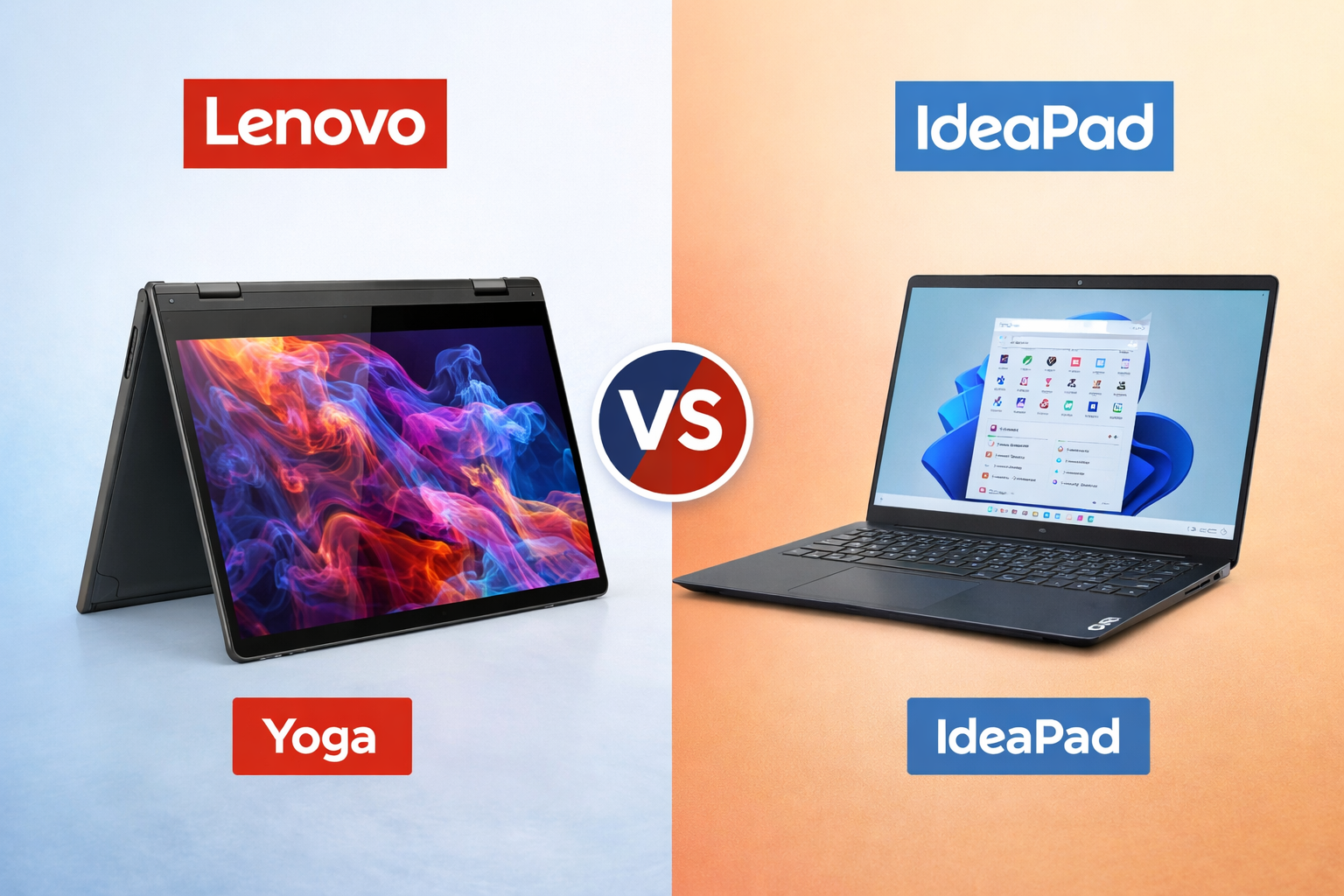 Lenovo Yoga vs IdeaPad