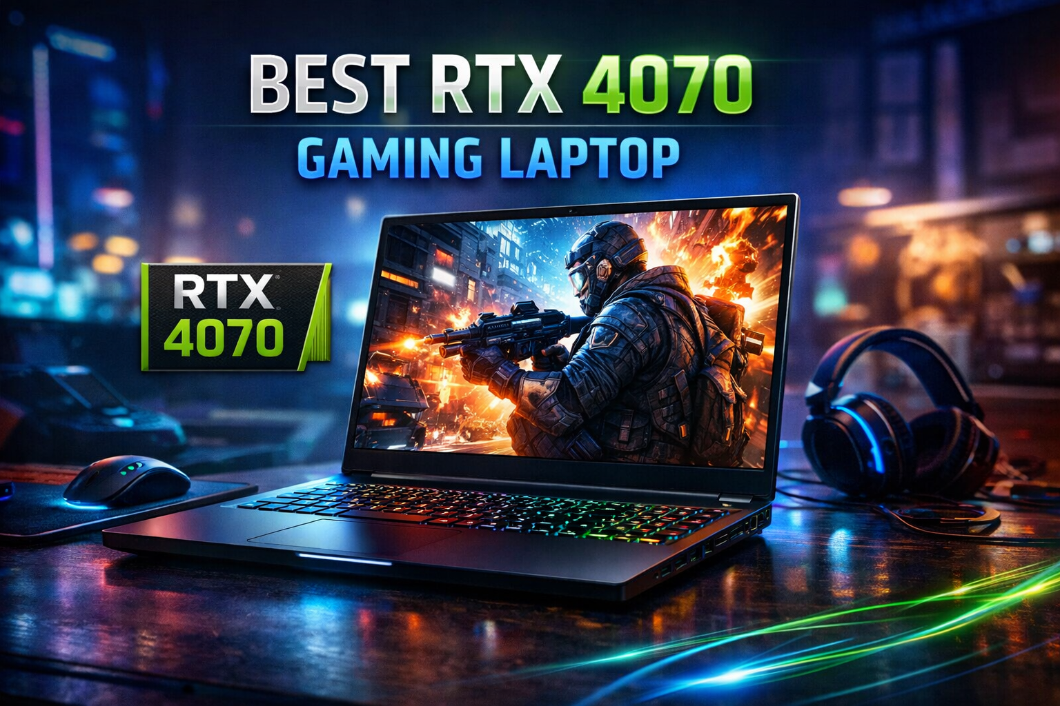 Best RTX 4070 Gaming Laptop