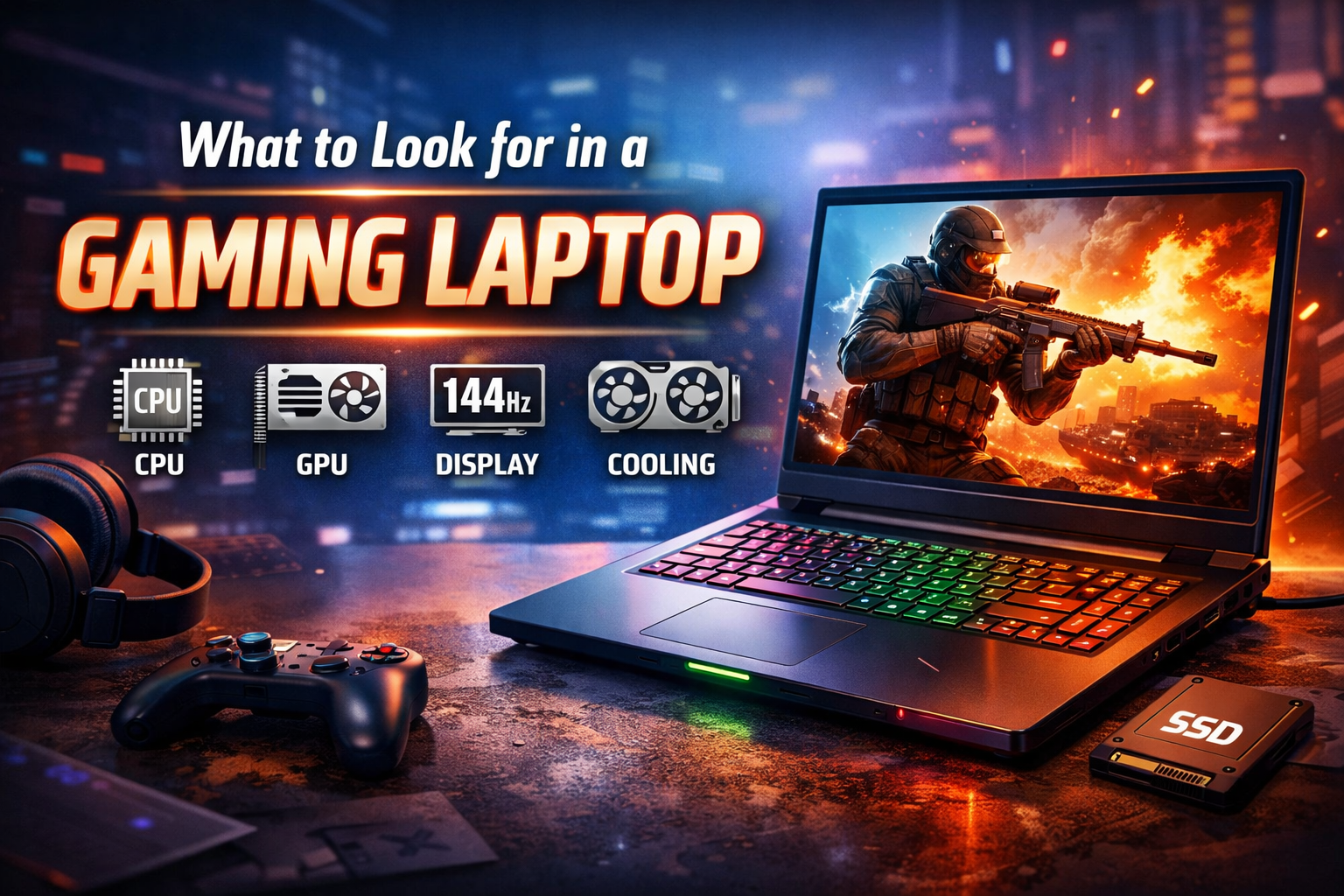 What to Look for in a Gaming Laptop