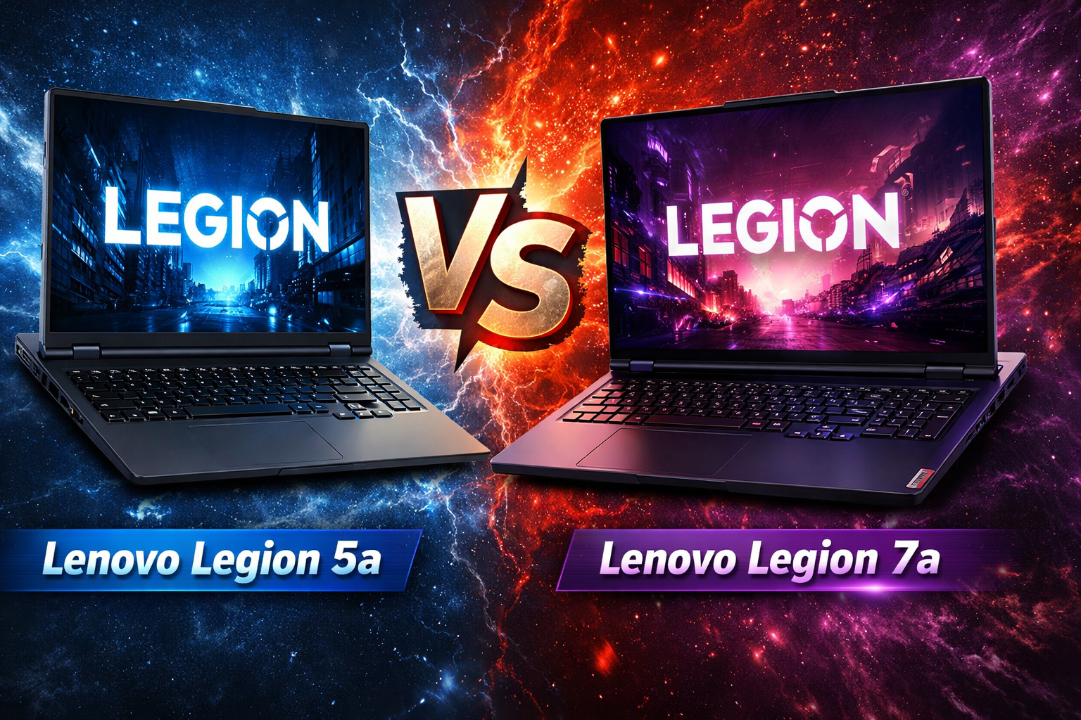 Lenovo Legion 5a vs Lenovo Legion 7a