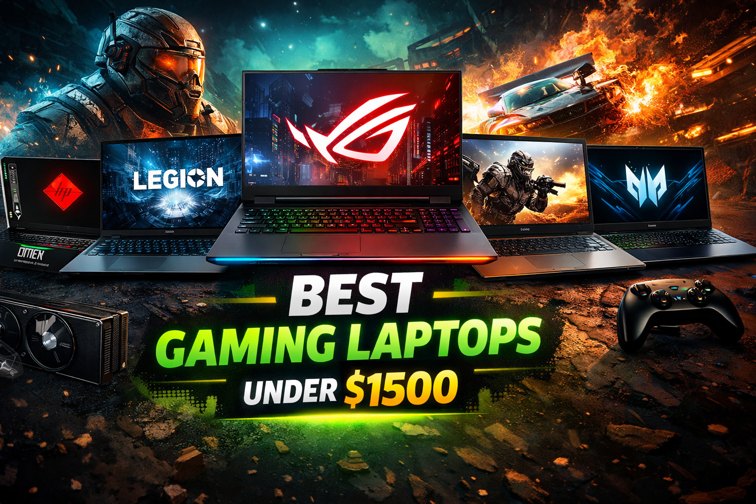 Best Gaming Laptop Under $1500
