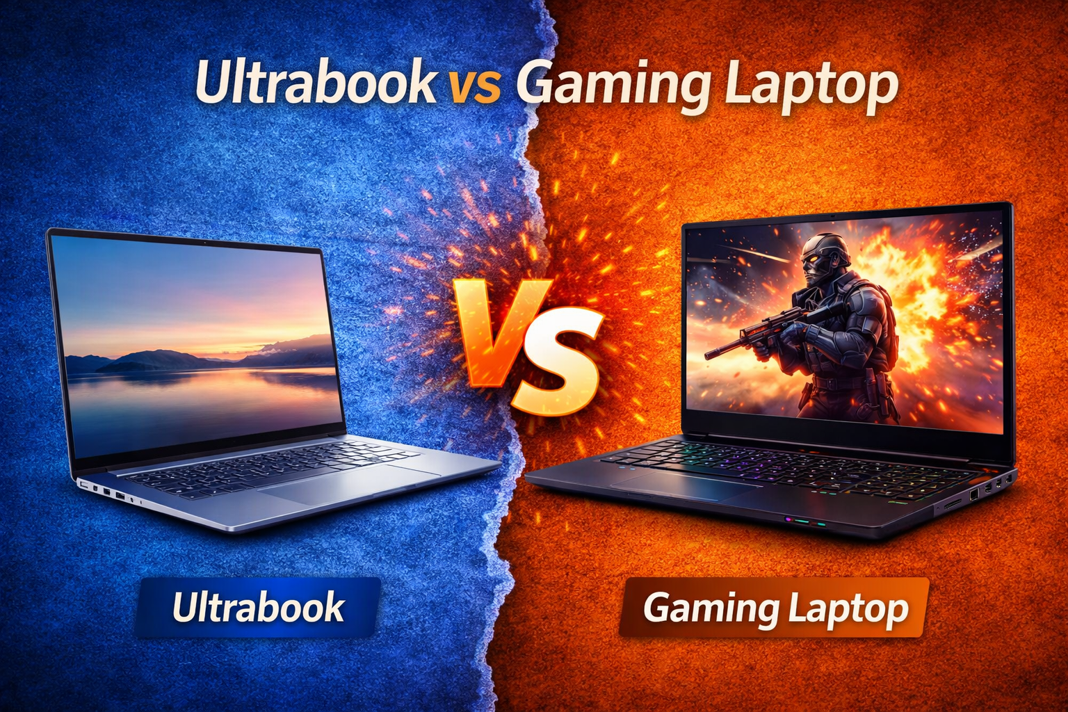 Ultrabook vs Gaming Laptop
