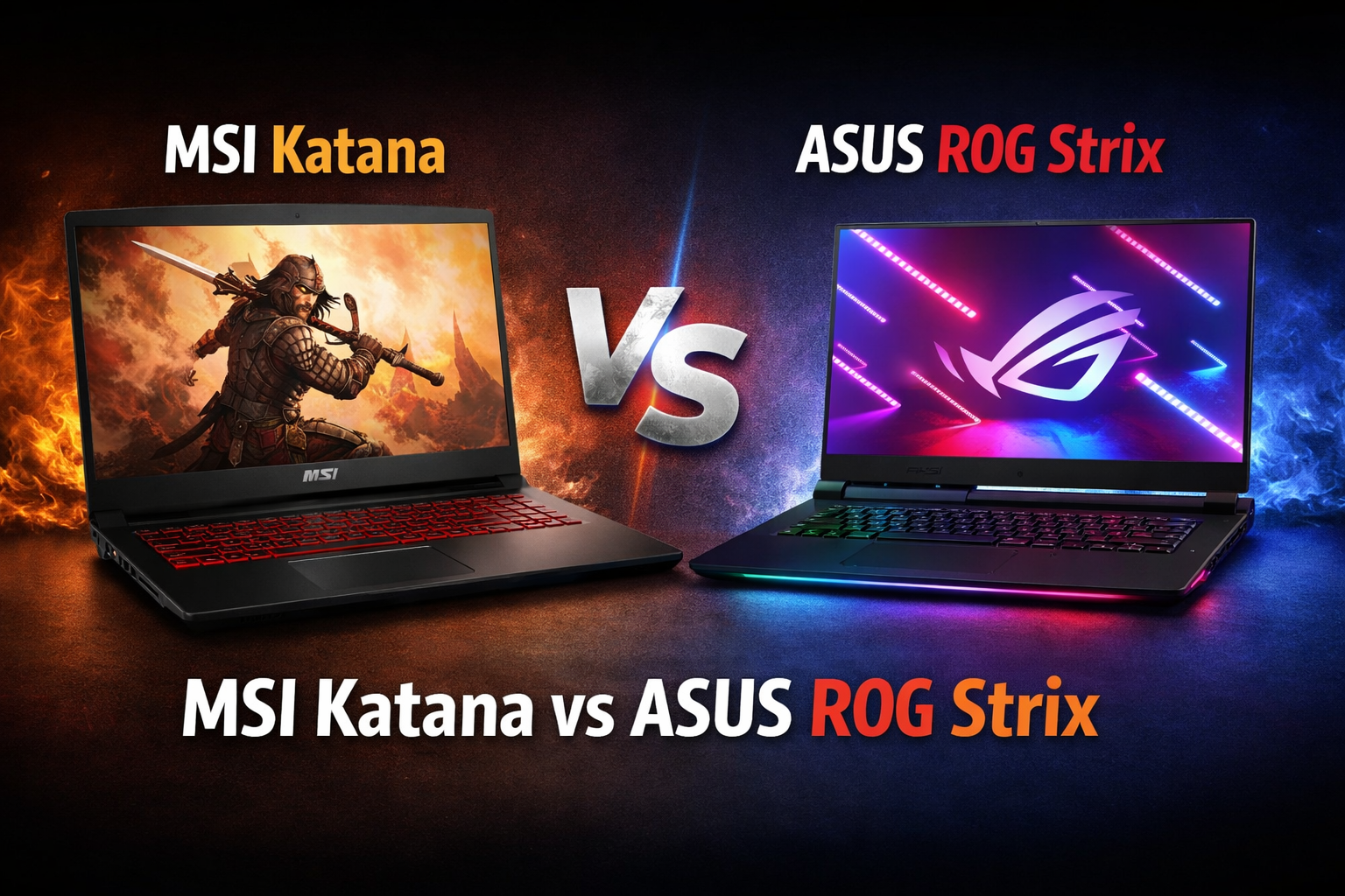 MSI Katana vs ASUS ROG Strix