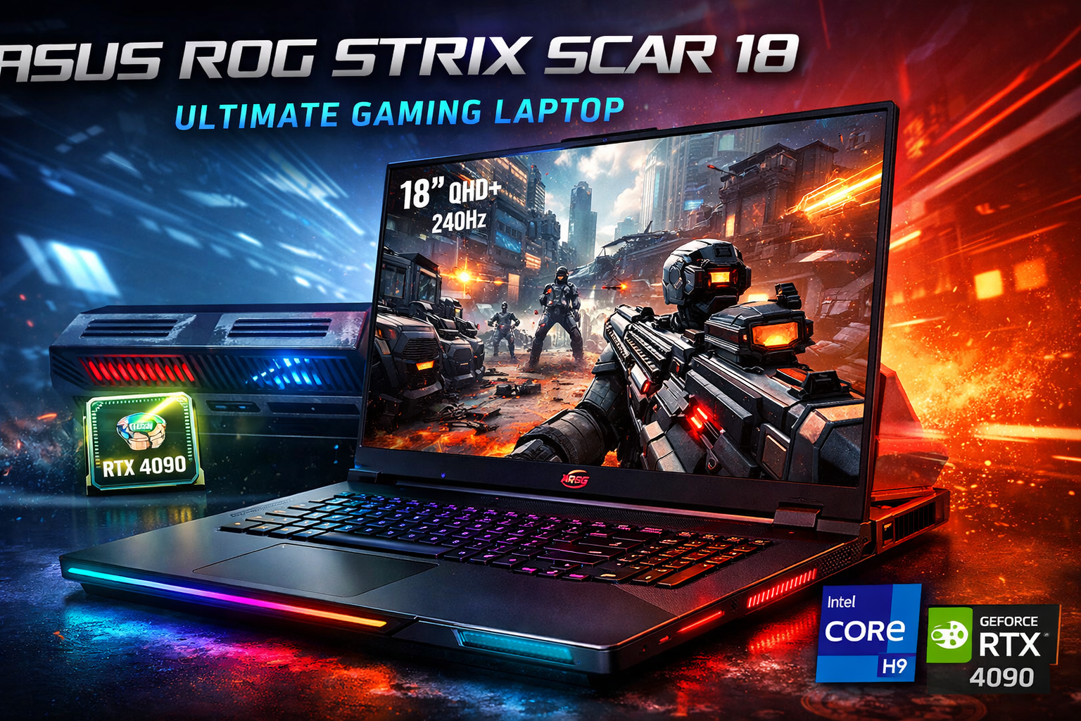 ASUS ROG Strix SCAR 18 (Complete Guide for Gamers – 2026)