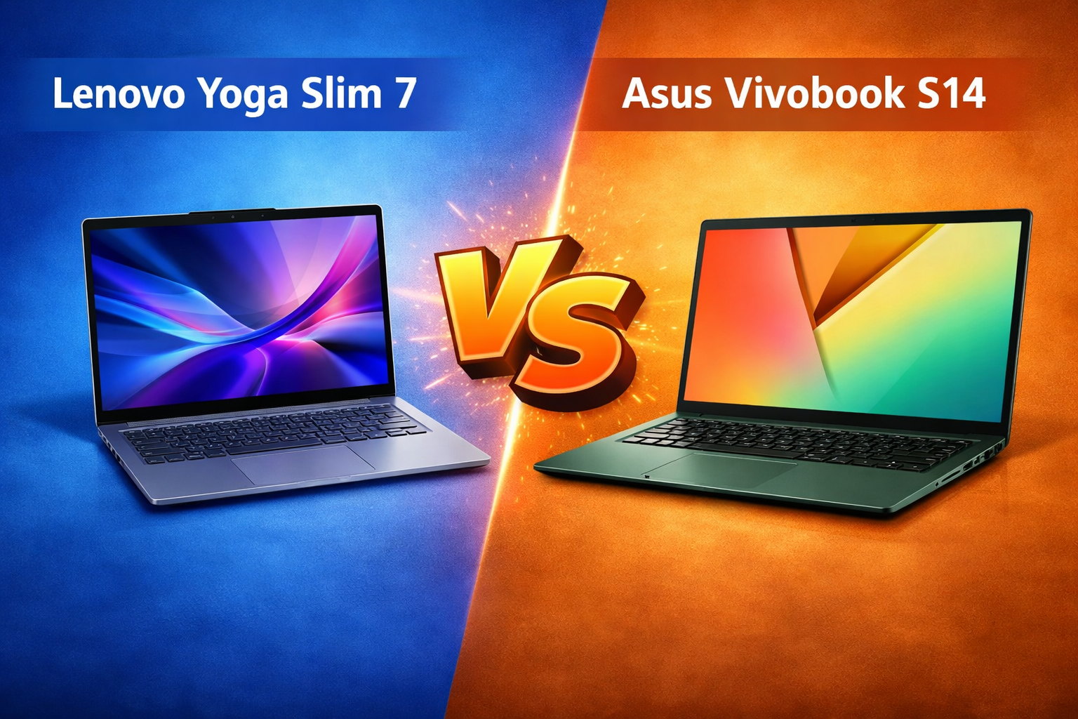 Lenovo Yoga Slim 7 vs Asus Vivobook S14