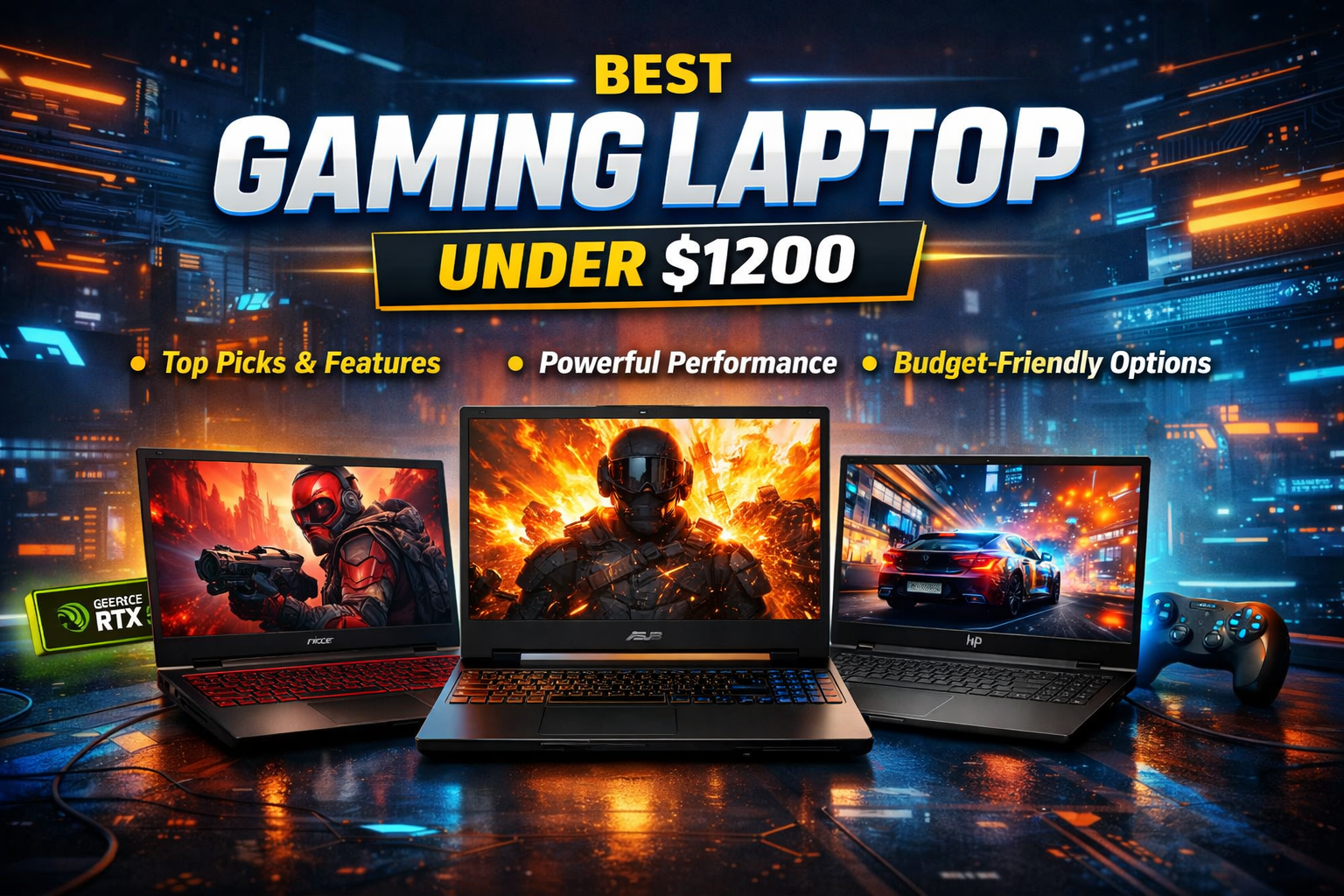 Gaming Laptop Under $1200