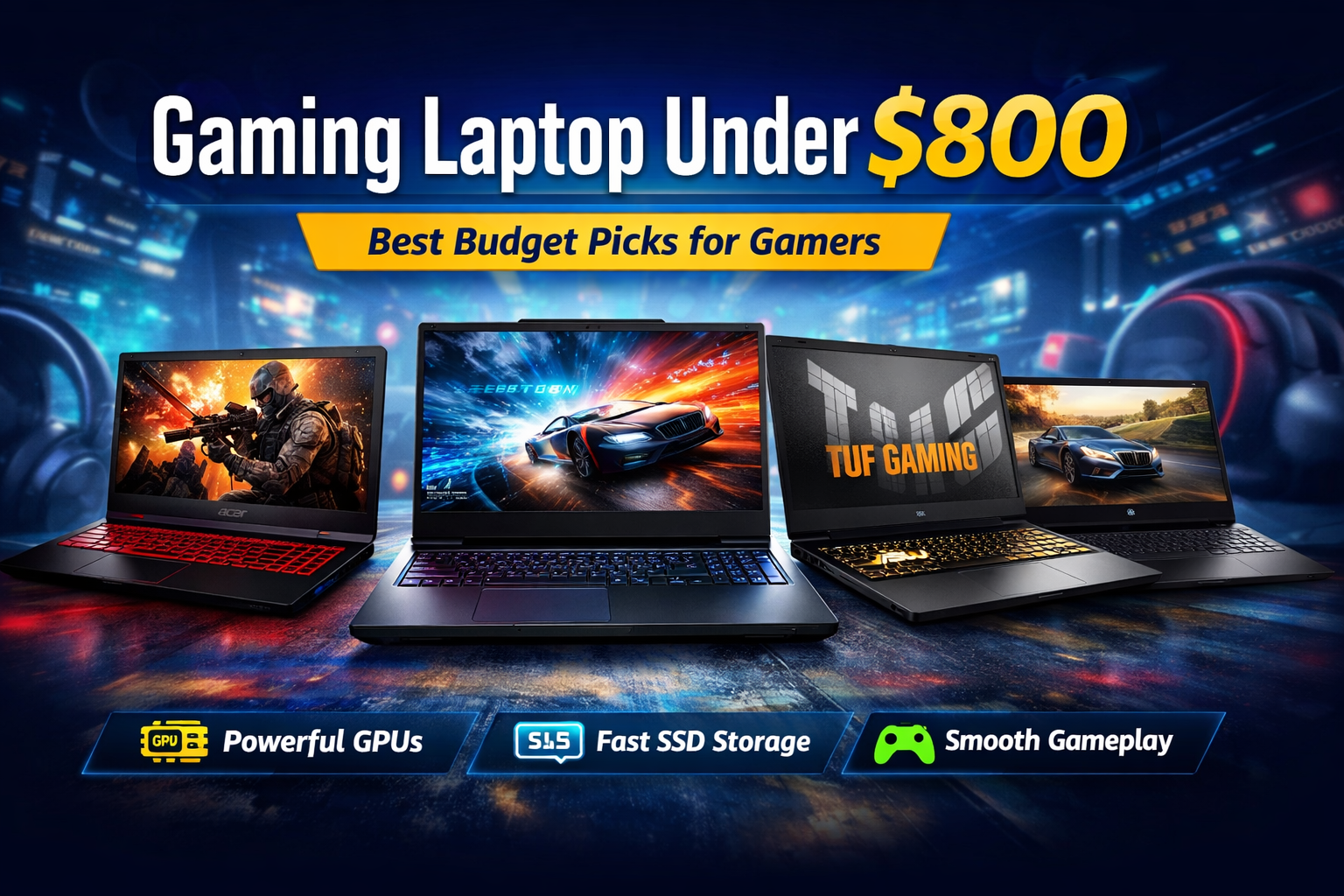 Gaming Laptop Under $800