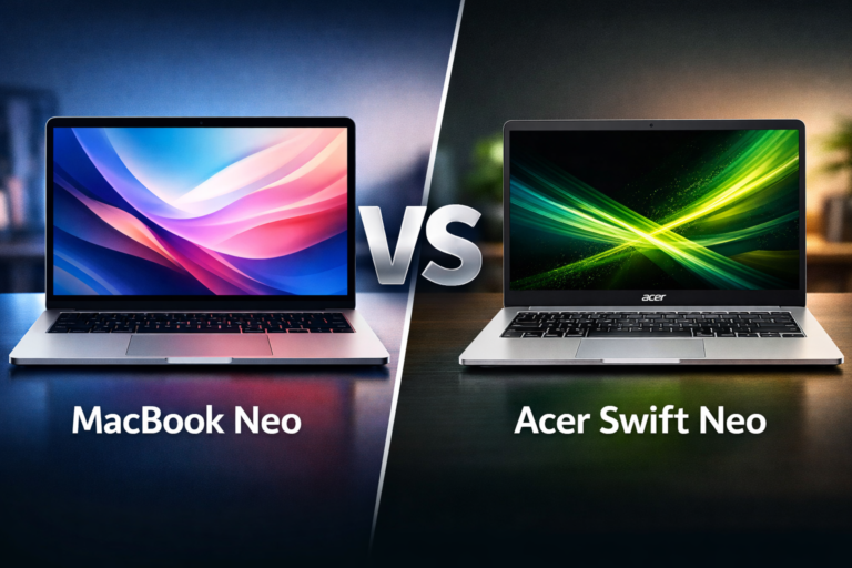 MacBook Neo vs Acer Swift Neo