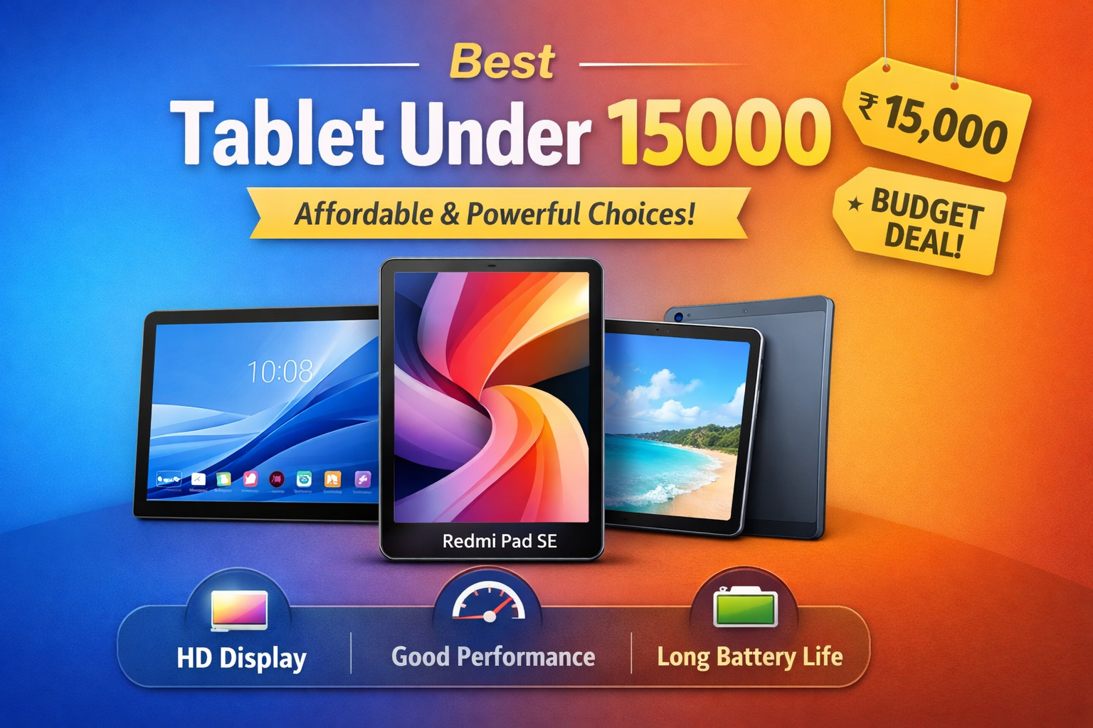 Tablet Under 15000