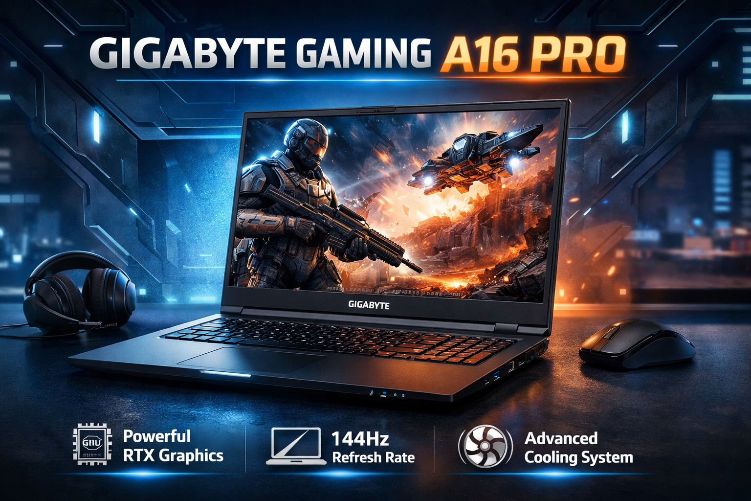 Gigabyte Gaming A16 Pro