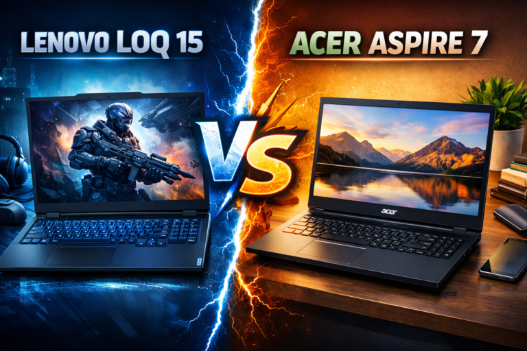 Lenovo LOQ 15 vs Acer Aspire 7