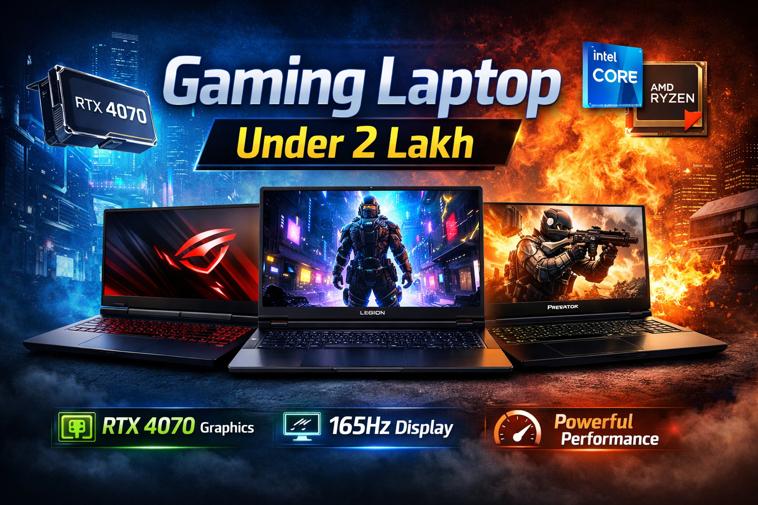 Gaming Laptop Under 2 Lakh