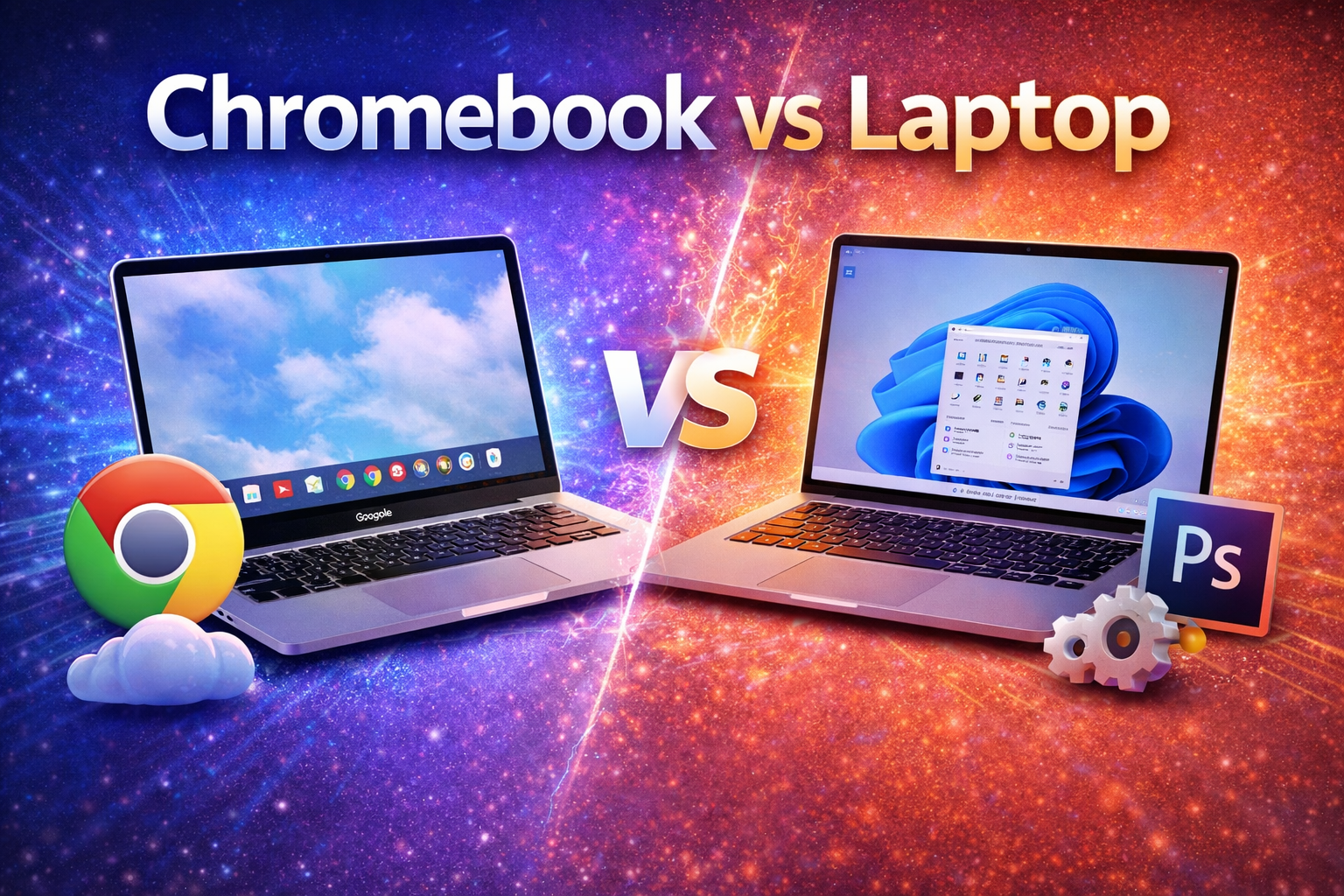 Chromebook vs Laptop