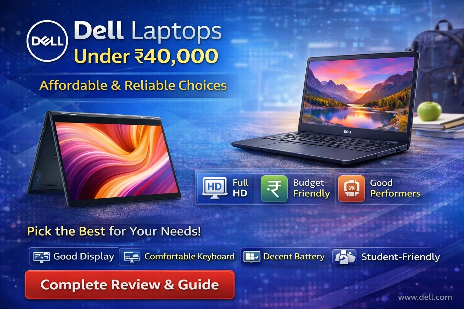 Dell Laptop Under 40000