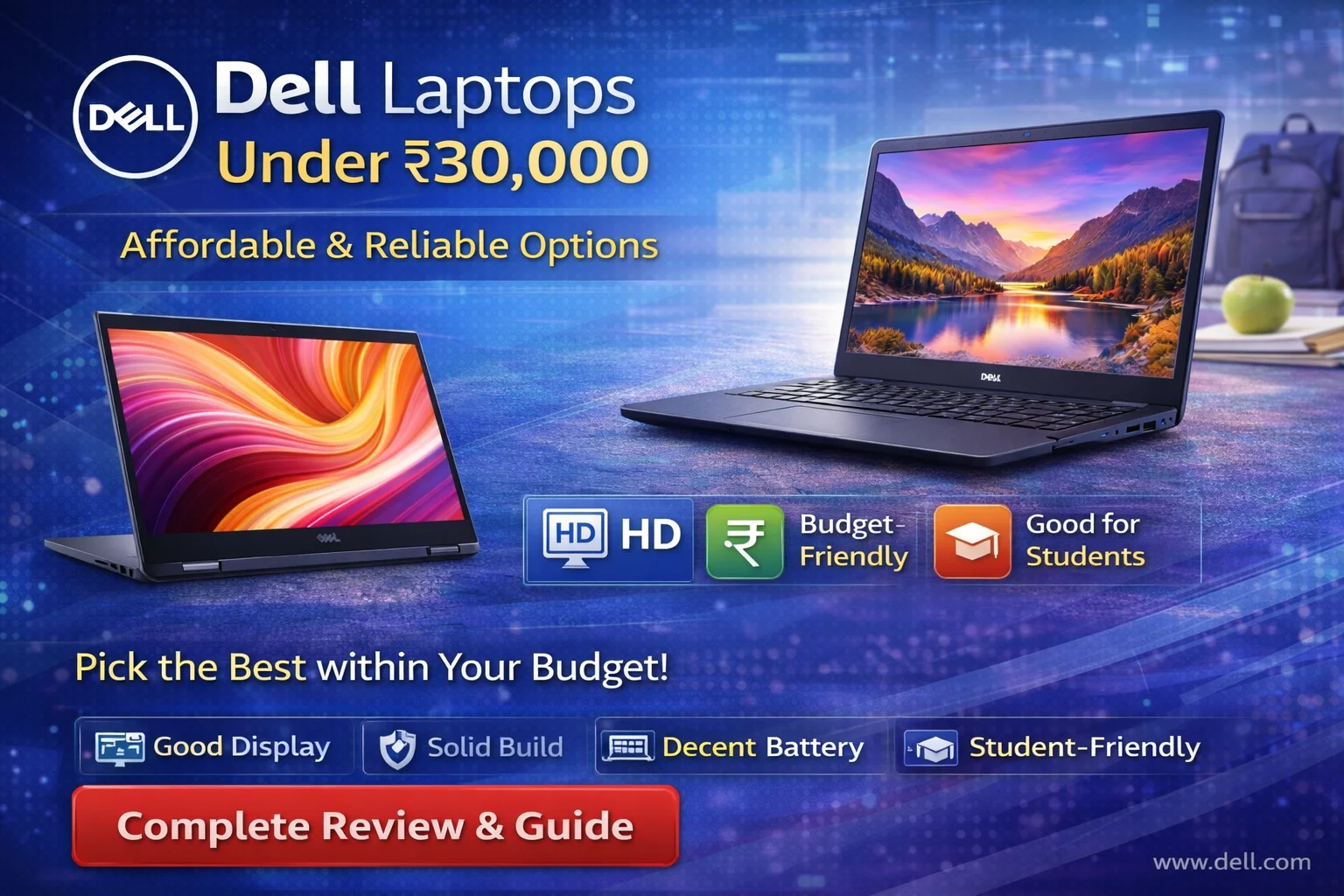 Dell Laptop Under 30000
