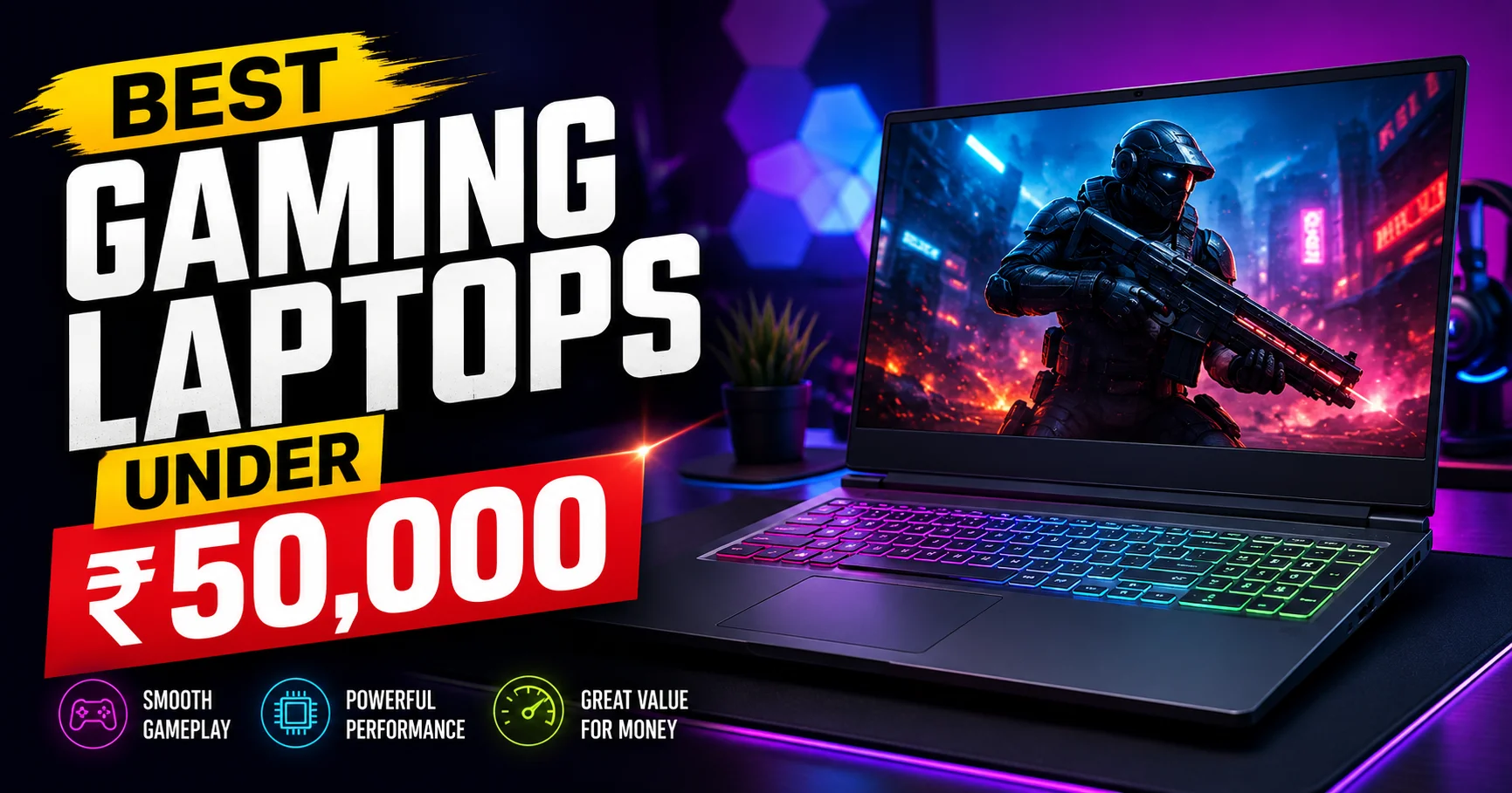 Best Gaming Laptop Under 50000